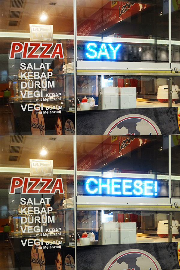 say cheese
